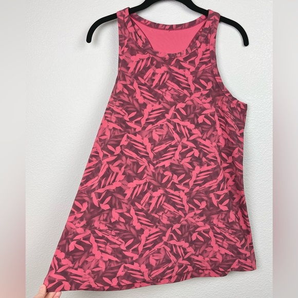 Lululemon Women's 12 Align Waist-Length Racerback Tank Top Spray Leaf Fireside - Picture 5 of 15